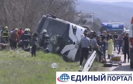 В Болгарии перевернулся автобус: десять погибших