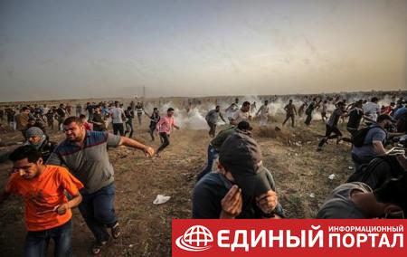 На границе Газы пострадали более 100 палестинцев