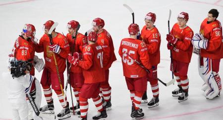Российские хоккеисты на старте чемпионата мира разгромили французов