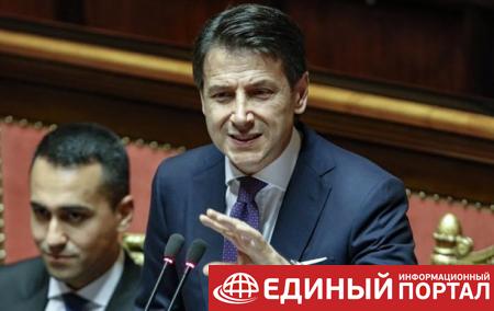 Новое правительство Италии выступило за пересмотр санкций против РФ