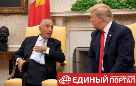 Президент Португалии передал Трампу привет от Путина