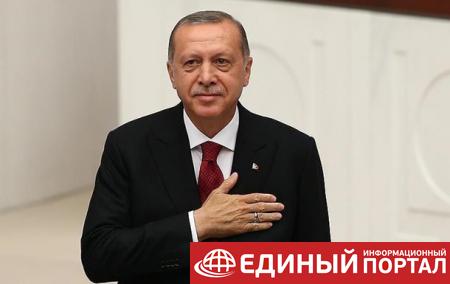 Эрдоган вступил в должность президента Турции