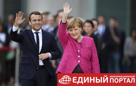 Немцы больше доверяют Макрону, чем Меркель