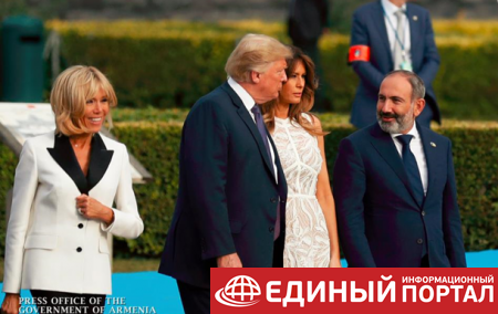 Пашинян встретился с Трампом и Мэй