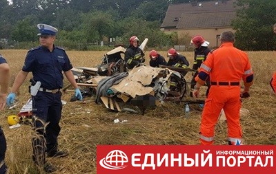 В Польше упал вертолет: погибли два человека