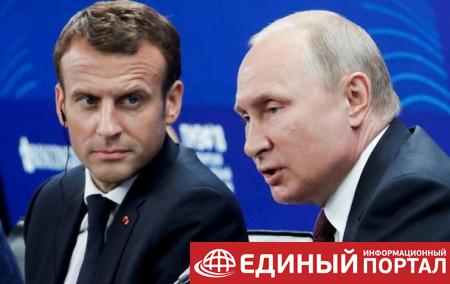 Макрон обсудит с Путиным ситуацию Сенцова