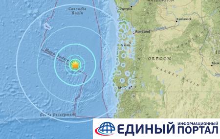 У побережья США произошло четыре землетрясения