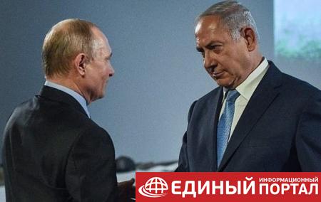 Путин поговорил с Нетаньяху о сбитом в Сирии Ил-20