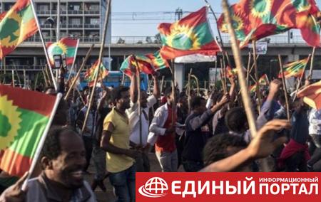 В Эфиопии во время беспорядков погибли десятки людей