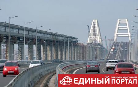 Керченский мост открыли для грузового транспорта