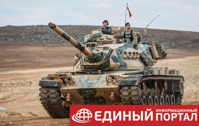Турецкая армия обстреляла позиции курдов на севере Сирии