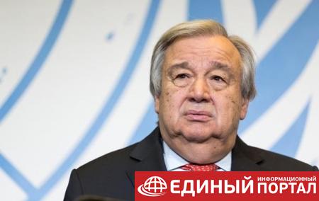 Генсек ООН отреагировал на конфликт в Черном море