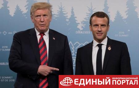 Отложить встречу Трамп-Путин попросил Макрон - СМИ