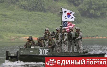 США и Южная Корея возобновили морские учения