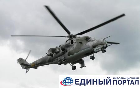 В Чехии разбился военный вертолет