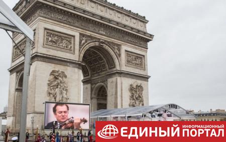 В Париже проходят мероприятия к 100-летию окончания Первой мировой войны