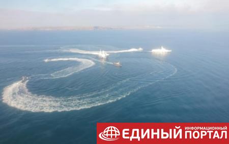 В РФ подтвердили задержание кораблей ВМС Украины