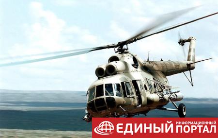 В России разбился вертолет, пилот погиб