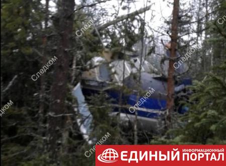 В России разбился вертолет, пилот погиб