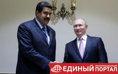 Мадуро вылетел на встречу с Путиным