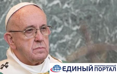 Папа Римский считает, что гомосексуализм превратился в моду