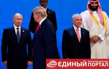 Путин рассказал о встрече с Трампом "на ногах"