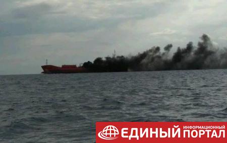 У побережья Кипра произошел пожар на танкере