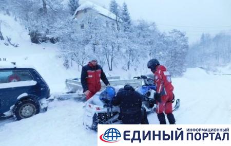 На Балканах из-за снегопадов ввели режим чрезвычайной ситуации