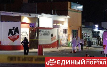 В баре Мексики произошла стрельба: семь погибших