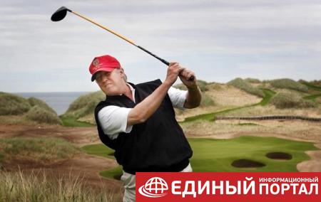 Трамп заменил симулятор Обамы для игры в гольф