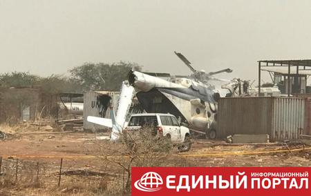 В Эфиопии упал военный вертолет с 23 людьми на борту