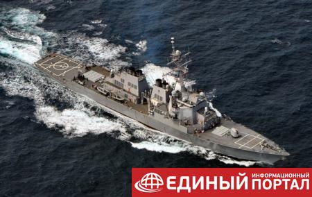 В Черноморском флоте РФ заявили о слежке за эсминцем США