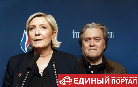 Во Франции хотят расследовать связи партии Ле Пен с экс-советником Трампа