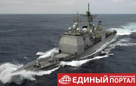 Крейсер США и корабль России чуть не столкнулись в море