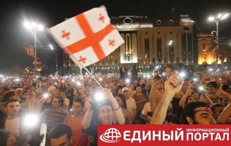 В Грузии анонсировали масштабную акцию протеста