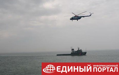 Иранский кораблю затонул в водах Азербайджана