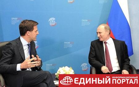 Голландский премьер и Путин обсудили дело MH17