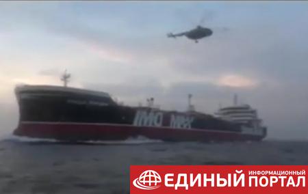 Иран опубликовал видео захвата британского танкера