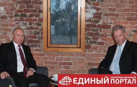 Путин обсудил Украину с президентом Финляндии