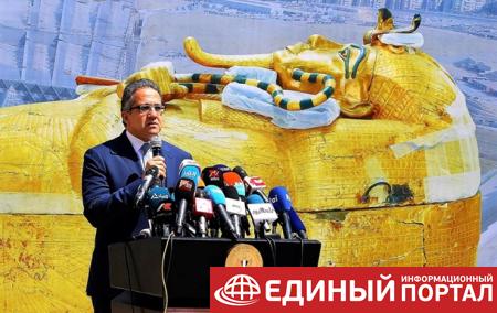 В Египте реставрируют саркофаг Тутанхамона