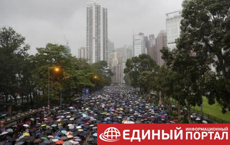 В Гонконге протестовали 1,7 млн человек − организаторы акции