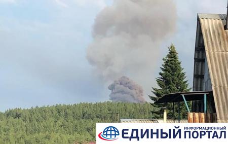 Взрывы на складе боеприпасов под Красноярском прекратились