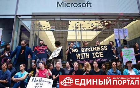 Более 70 протестующих задержали у магазина Microsoft в Нью-Йорке