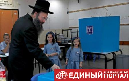 На парламентских выборах в Израиле лидируют две партии