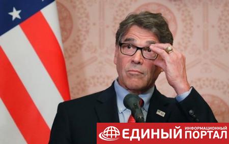 В США министр энергетики отказался рассказывать о своей роли в Украине