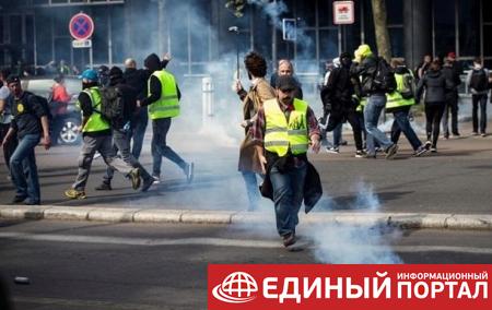 Протесты в Париже: количество задержанных превысило 100 человек
