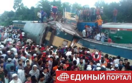 В Бангладеш столкнулись два поезда: 16 жертв