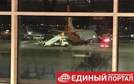 В Египте загорелось шасси у самолета из Украины