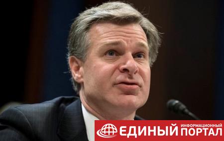 Глава ФБР заявил, что Украина не вмешивалась в выборы в США
