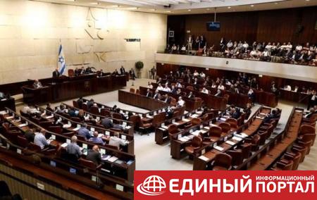Парламент Израиля принял решение о самороспуске и новых выборах